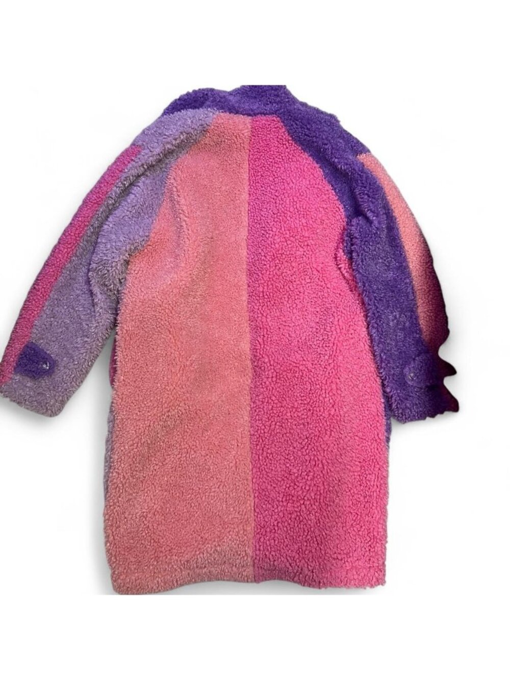 Somewhere Nowhere Beet Fluff Coat Large - Picture 5 of 5